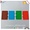 Colorful custom made silicone case for business card