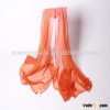 orange plain color banned ring shawls cashmere shawl for women