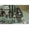 Headlight CNC Machined Prototypes with Electroplated surface treatment