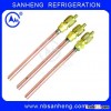 1/4" copper pin valve for use in refrigeration and air conditioning systems