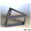 China weld 304 stainless steel L profile sandblasting