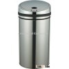 30L Chrome Plated Lid Automatic Dustbin