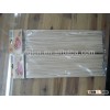 eco-friendly polished bamboo skewers for BBQ paking of PE/CPP bag with paper hang card(diameter2.5mm