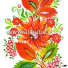 Bright floral art to license