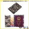 Black Lace Custom Lace Passport Holder 10*14cm Logo OEM Custom Lace Passport Holder
