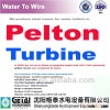 CFD,Model test & manual grinding pelton turbine generator for water turbine modernization made i