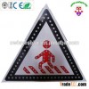 informative traffic signs ,Be careful passers-by traffic sign.pedestrians traffic signal led sign