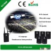 Multilingual Interpretation Equipment/ Wireless Tour Guide System for 6 language translation with 15