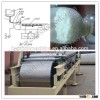Paraffin wax pellet making machine / stainless steel cooling belt paraffin wax granulator machine