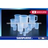 high performance fluoropolymer PFA beaker, lab chemical