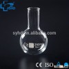 Factory direct laboratory glassware boiling flask round bottom long short neck