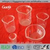 Transparent clear 400ml quartz glass beaker with graduation for labtory
