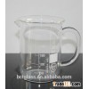 Beaker with glass handle