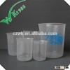 Hot sell disposable plastic beaker measuring cup