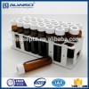Manufacturing 40ML Amber EPA VOA Glass Vial, borosilicate glass