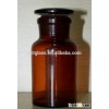 Amber glass apothecary jar