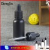 2016 the most popular products 30ml 1oz frosted matte white black glass dropper bottles