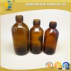 Amber boston round glass bottles , Pharceutical bottle