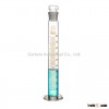 Glass Measuring Cylinder with Glass Stopper
