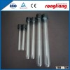 Glass test tube with screw cap