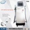 Professional 2 handpiece pain free hair removal SHR ipl machine