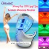 MX-S8 Salon use Full-body steam bath spa beauty equipment with 8 different color led light spa capsu