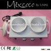 hot sale hair removal double pot wax heater/wax warmer machine 220V-240V 100W