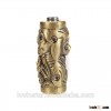 2016 Custom Bronze Skull Individuality Metal Tattoo Grip Non-slip