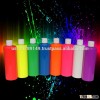 Neon body paint - UV glows under blacklight - Great for neon skin design paint - 8 colours - Super B