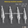 ( Bayonet ) Professional Permanent Makeup Needles Tattoo Machine Eyebrow Lips Needles