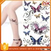 Non-toxic fashion custom metallic body skin sticker bulk free temporary tattoo