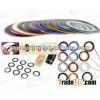 Colorful nail strip rolls nail adhesive tape