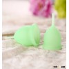 2016 medical grade silicon ladies menstrual cup supplier