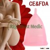 CE and FDA Approved Medical Grade Women Silicone Menstrual Cup Reusable Feminine Cup Lady Cup