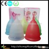 FDA approved reusable medical grade platinum silicone menstrual cup for female