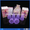 eco-friendly washable woman silicone menstrual cups instead of menstrual pad