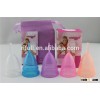 2016 Summer very popular silicone menstrual period cup for feminie
