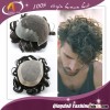 full lace hair system #6 light brown human hair replacement mens toupee