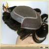 Grade AAAAA Remy Human Hair Material hair piece toupee for men