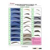 hand tied human hair lace eyebrow