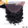 factory price wholesales brazilian body wave cheap 13x8 swiss lace ear to ear frontal bleached knots