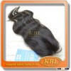 KBL unprocessed brazilian hair closure, natural raw brazilian virgin bangs lace closure, 3 way part