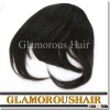 New Stock 100 Natural Human Hair Bangs, Clip In Fringe