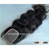 Premium 18'' 1# body wave 100% Brazilian virgin hair 4x4 lace closure in stock accept paypal