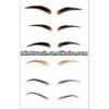 Top quality eyebrow, accept escrow human hair lace eyebrows eyebrow extension