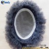 hot sale cheap afro kinky curl indian hair black mens toupees for sale