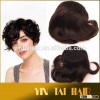 2 Clip- on Synthetic Wavy Hair Bangs Clip Natural Color Hair Bnags Extension High Temperature Fiber
