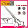 Professional Stainless Steel 440 Hair Cutting Scissors Sword Blade With Dragon Carving Handle And Be