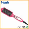 2016 Newest HZ-500 brush hair straightener 3 in 1 multi-function Hair Straightener and Curling Iron