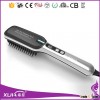 2016 Wholesale OEM Electric Anti-Scald Hair comb Hair straightener brush lcd as seen on tv